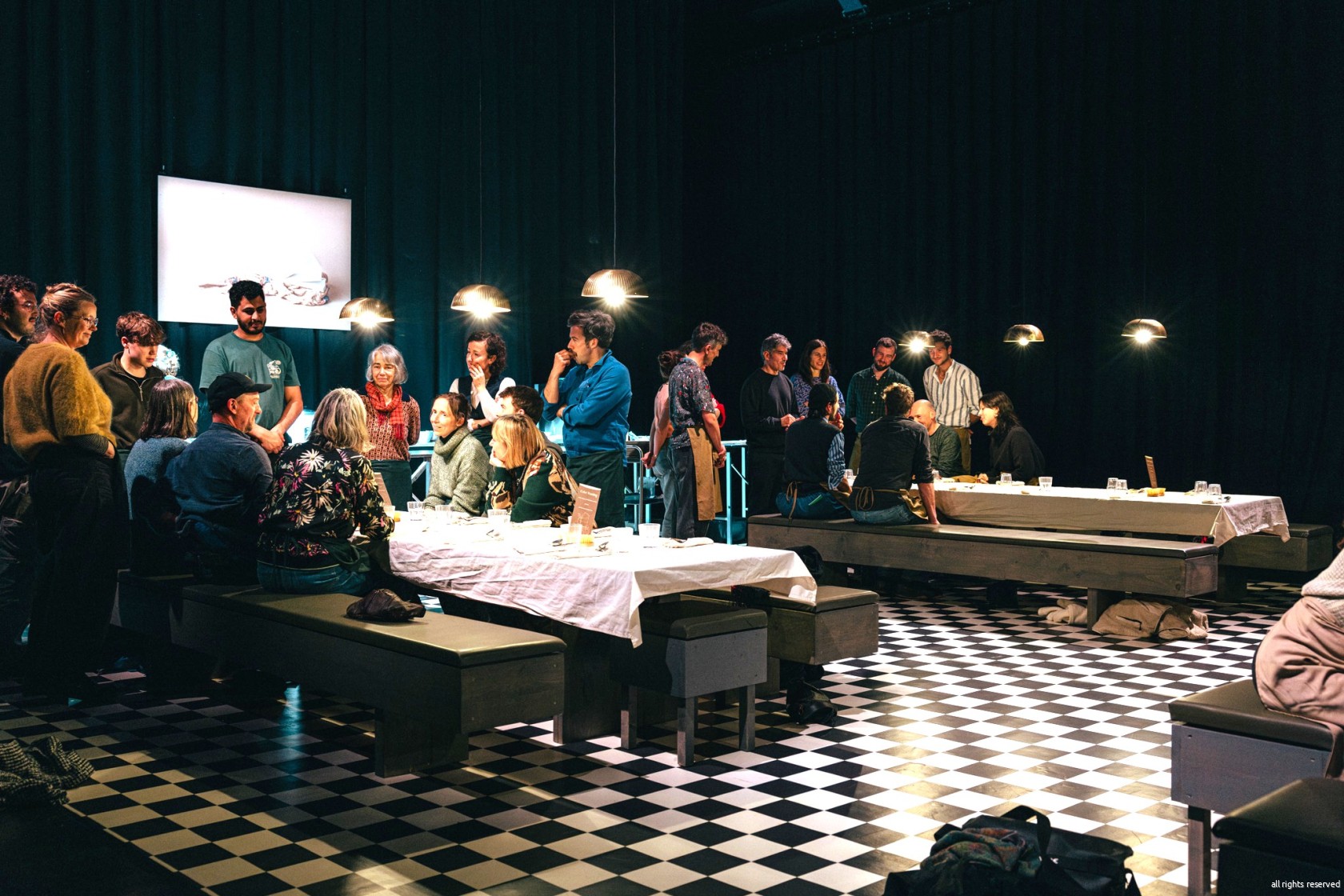 Voorstelling: Lacuna Kitchen. Foto door © Michiel Devijver