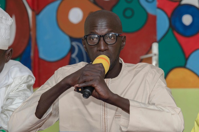 Youssou Ndiaye, adjunct-burgemeester van Keur Saloum Diané