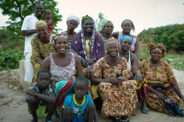 Senegalese boer.inn.en op hun agro-ecologisch veld  (c) Always Hungry 2019