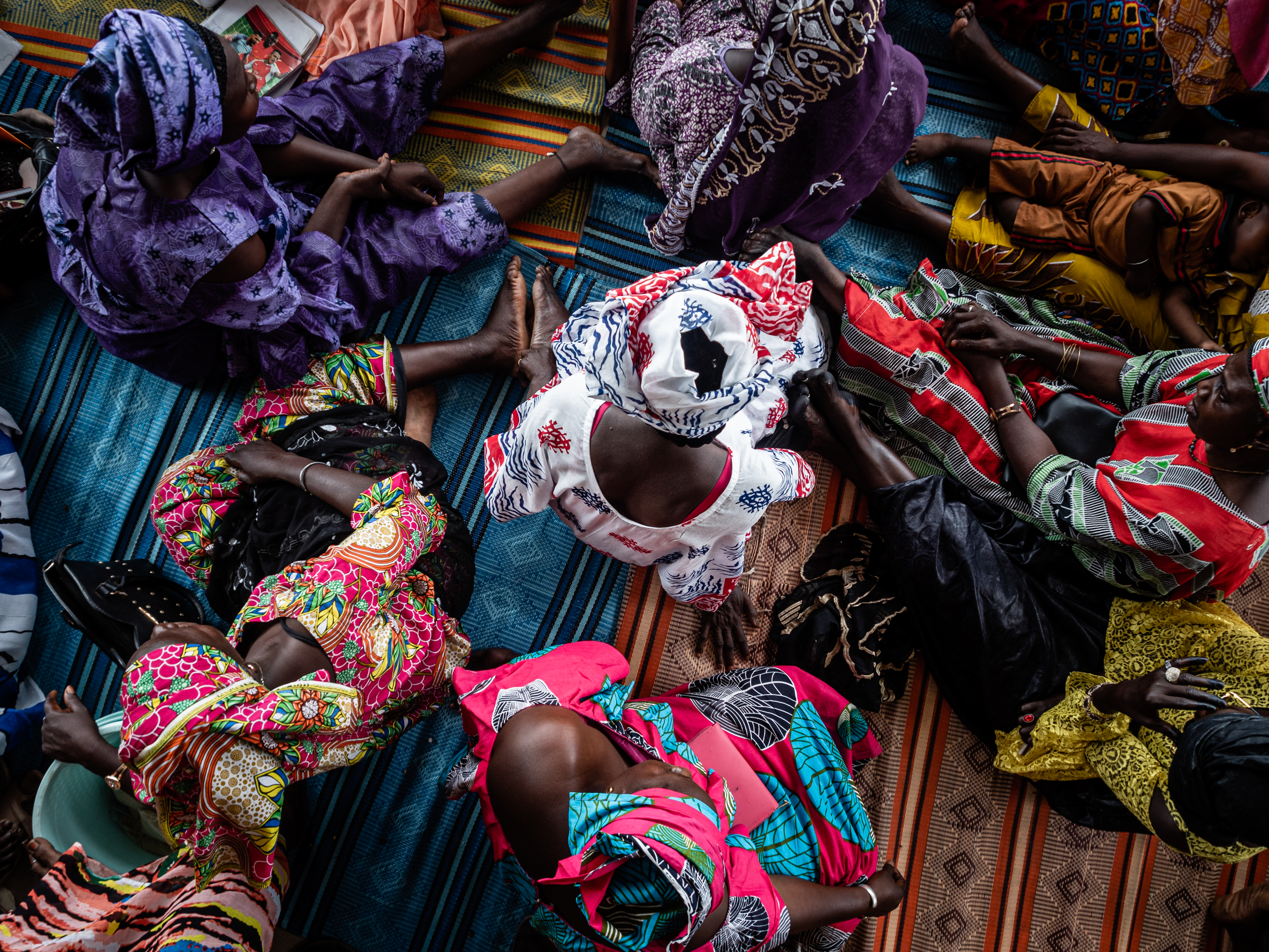 Bijeenkomst vrouwenfederatie Toubacouta