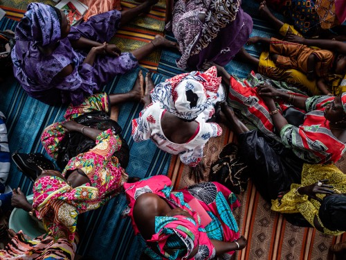 Bijeenkomst vrouwenfederatie Toubacouta Bijeenkomst vrouwenfederatie Toubacouta