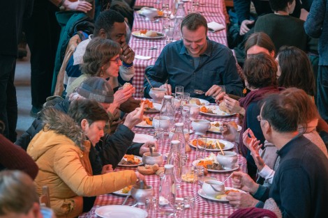 Samen eten en reflecteren tijdens Kiemkracht in Kortrijk
