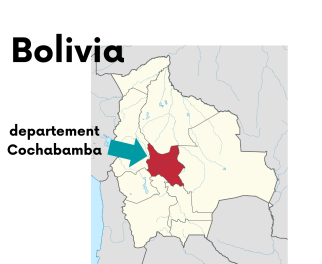 Werkingsgebied in Bolivia