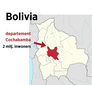 Bolivia kaart