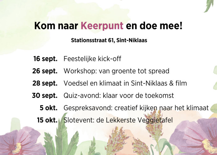Activiteiten in Keerpunt