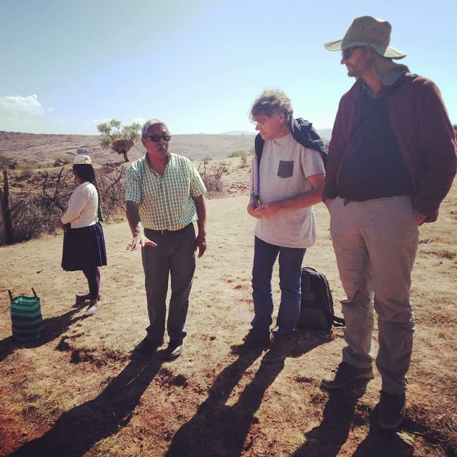 Jan (KIYO Brazilië) en Jaap (Solidagro Bolivia)