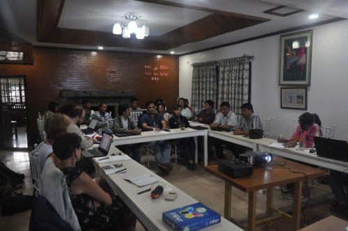 Op onze laatste dag in Baguio ontmoetten we het netwerk van CDPC. Vele van de lidorganisaties waren vertegenwoordigd. Ook waren alle universiteiten die we tijdens onze reis hebben ontmoet aanwezig.