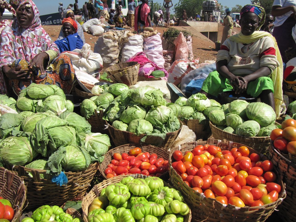 Markt in Mali