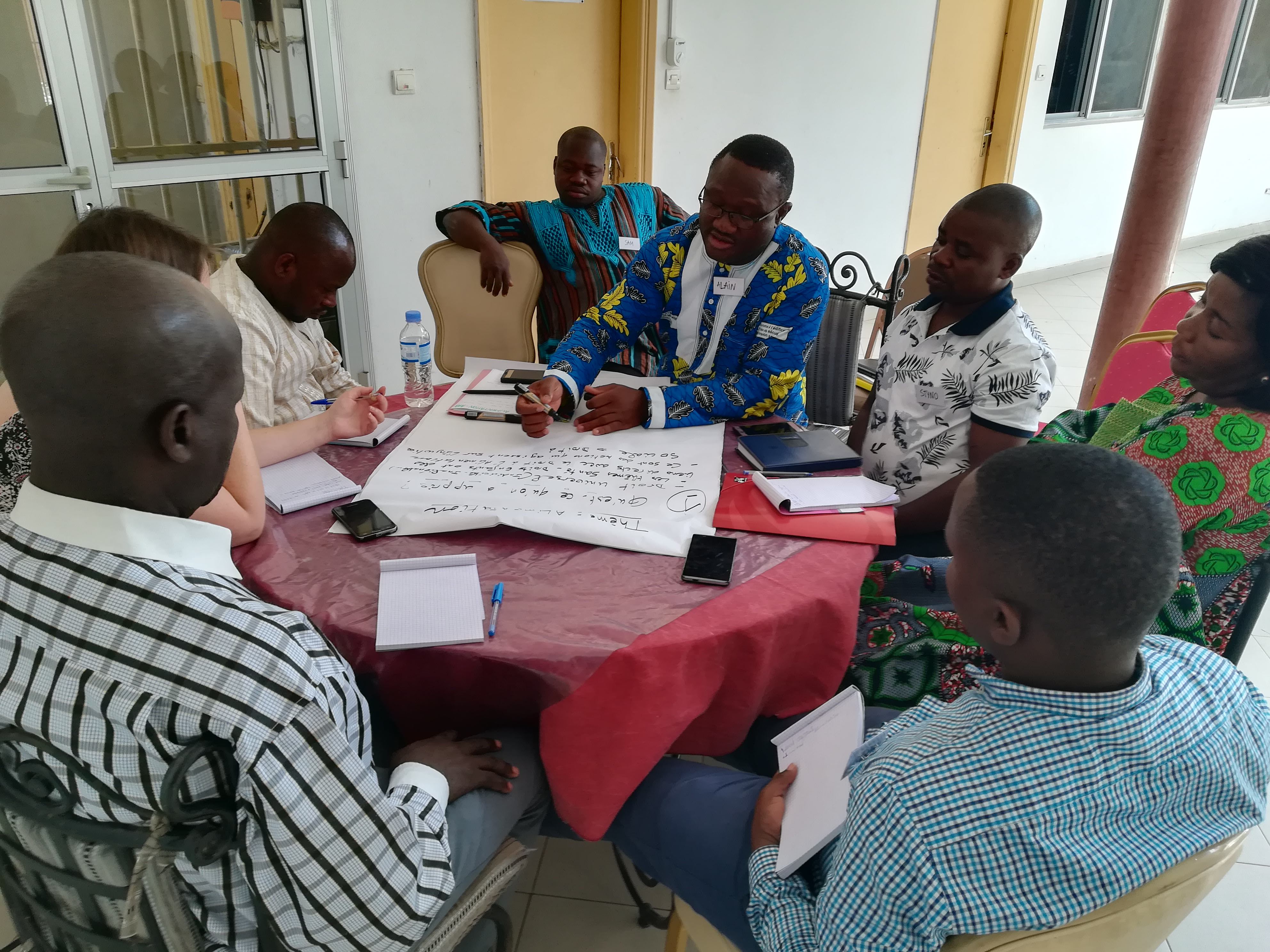 Alain (Solidagro Burkina Faso) in RDC