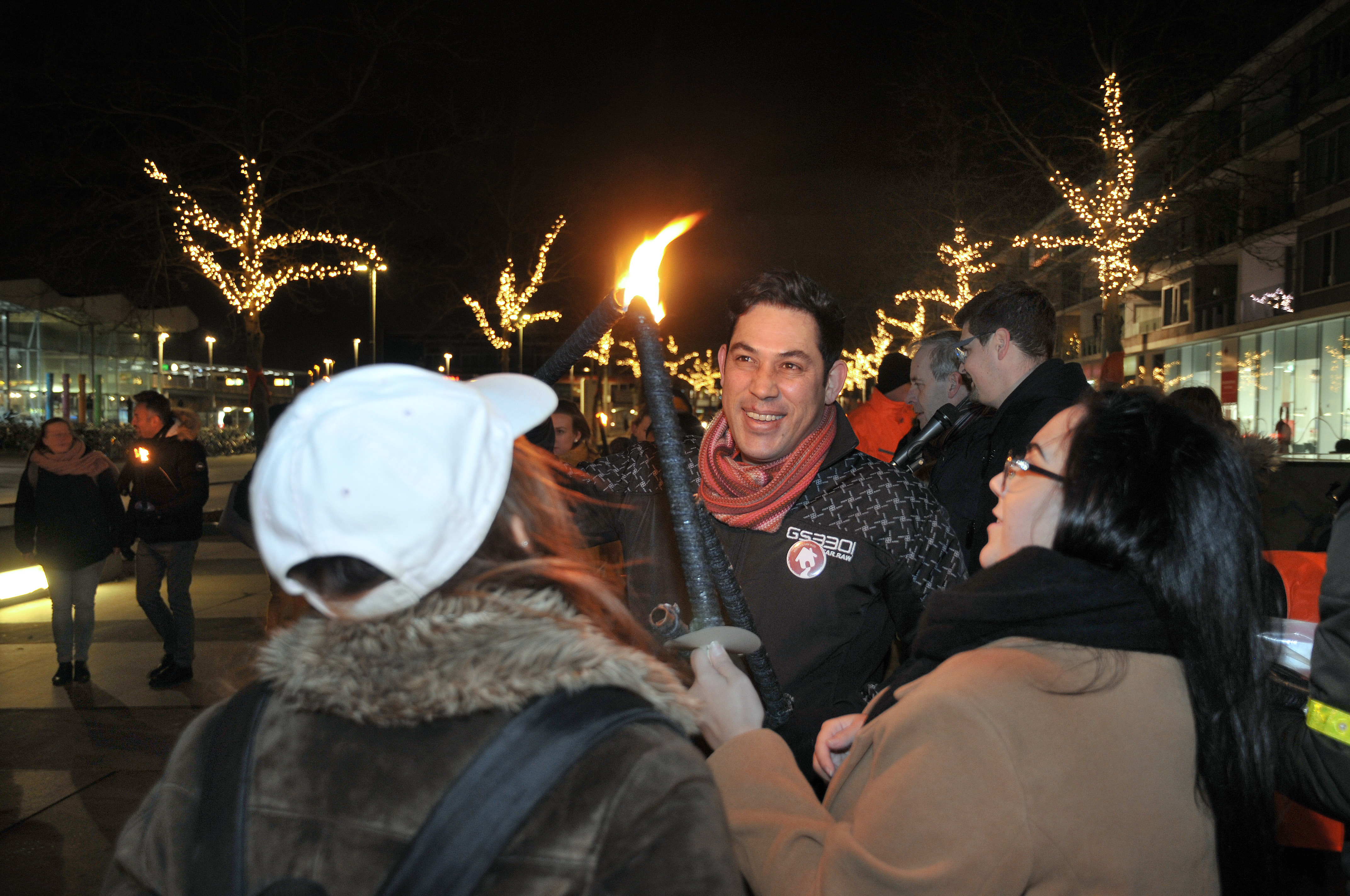 Een licht als symbool van hoop en samenhorigheid