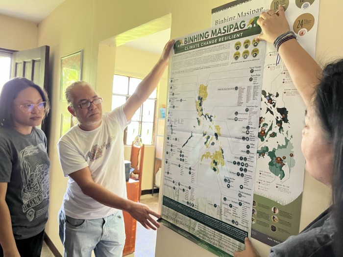 De Filipijnen tellen tal van lokale klimaten, waarvoor MASIPAG de lokale rijstvariëteiten steunt. Foto met dank aan MASIPAG.