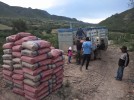 Stockering cement in Toyota Baja