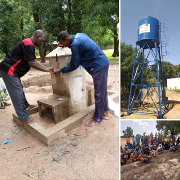Iedereen in het dorp krijgt toegang tot drinkbaar water.