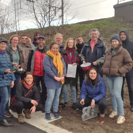 Symbolische actie: guerrilla gardening in Sint-Niklaas