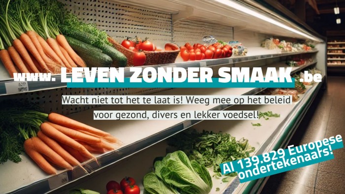 LEVEN ZONDER SMAAK