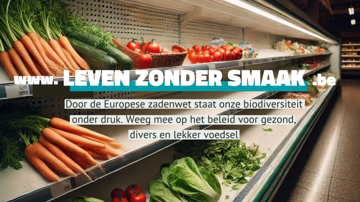 LEVEN ZONDER SMAAK