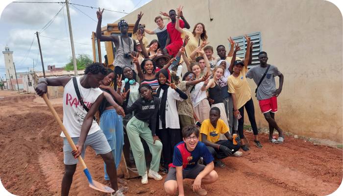 De uitwisseling in Senegal in 2024