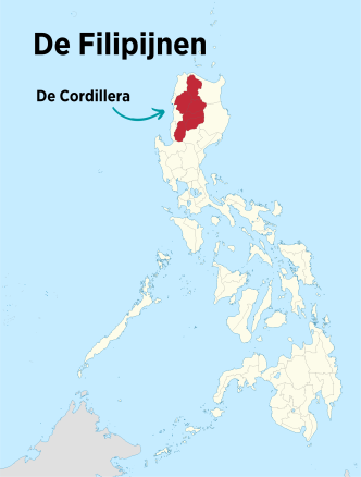 Cordillera kaartje