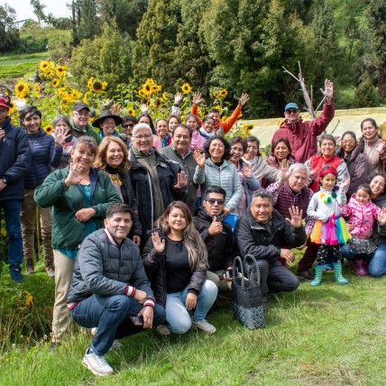 Burgers richten comité op voor agro-ecologie in Achocalla, Bolivia